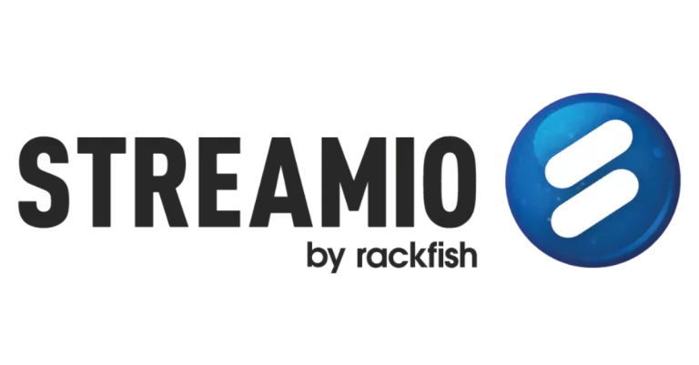 Streamio by Rackfish - transparent logo